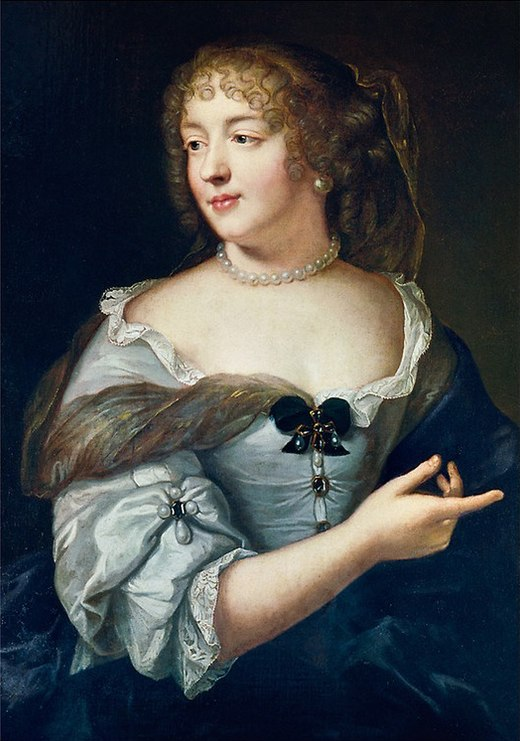 Marie de Rabutin-Chantal - Marquise de Svign - vers 1665 par Claude Lefbvre